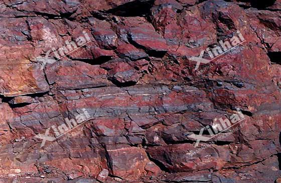 Hematite ore structure disgram and structure advantages